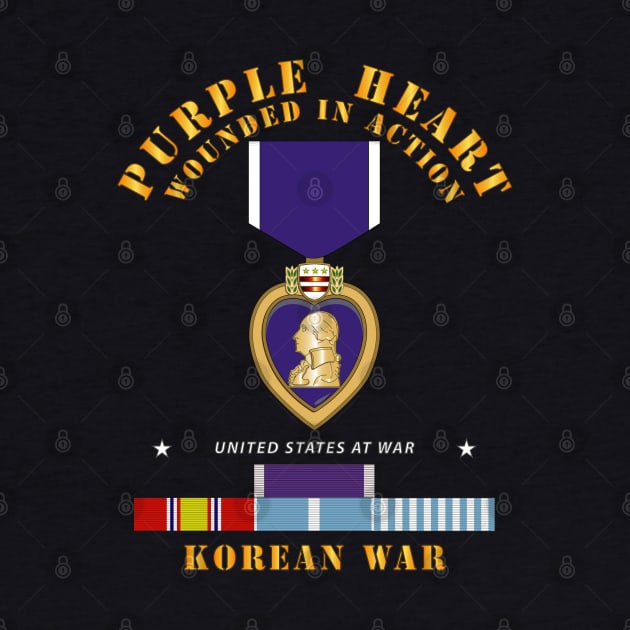 Purple Heart - WIA w Korean War  w Purple Heart by twix123844